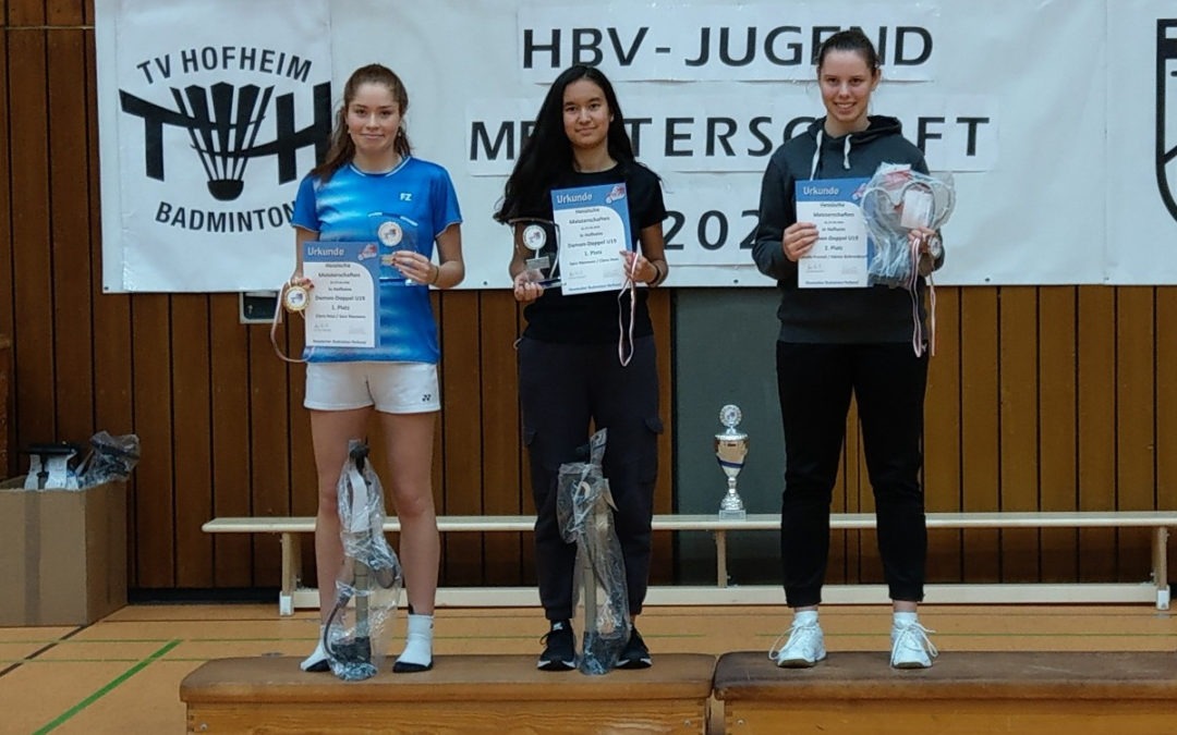 Clara Hess wird zweifache Hessenmeisterin U19